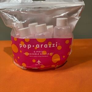 Pop•arazzi travel Squeezable Bottle Kit